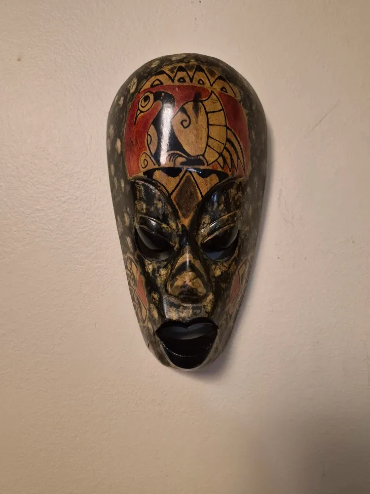 Hand Carved Decorative Mask