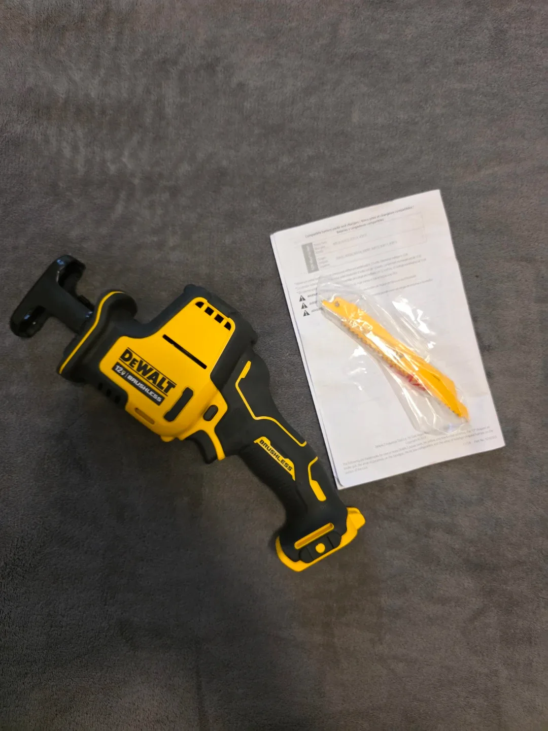 Dewalt DCS312B Xtreme 12V Max image indicator(4)