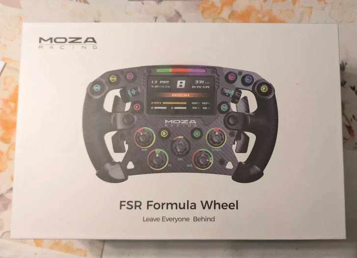 MOZA Racing FSR Formula Wheel - BNIB