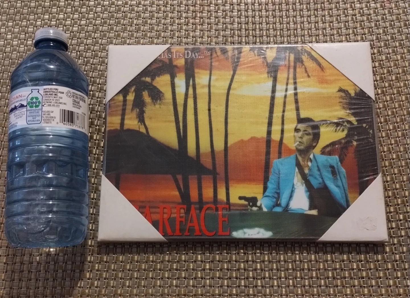 Wooden Scarface Framed Wall Art - New - photo 2