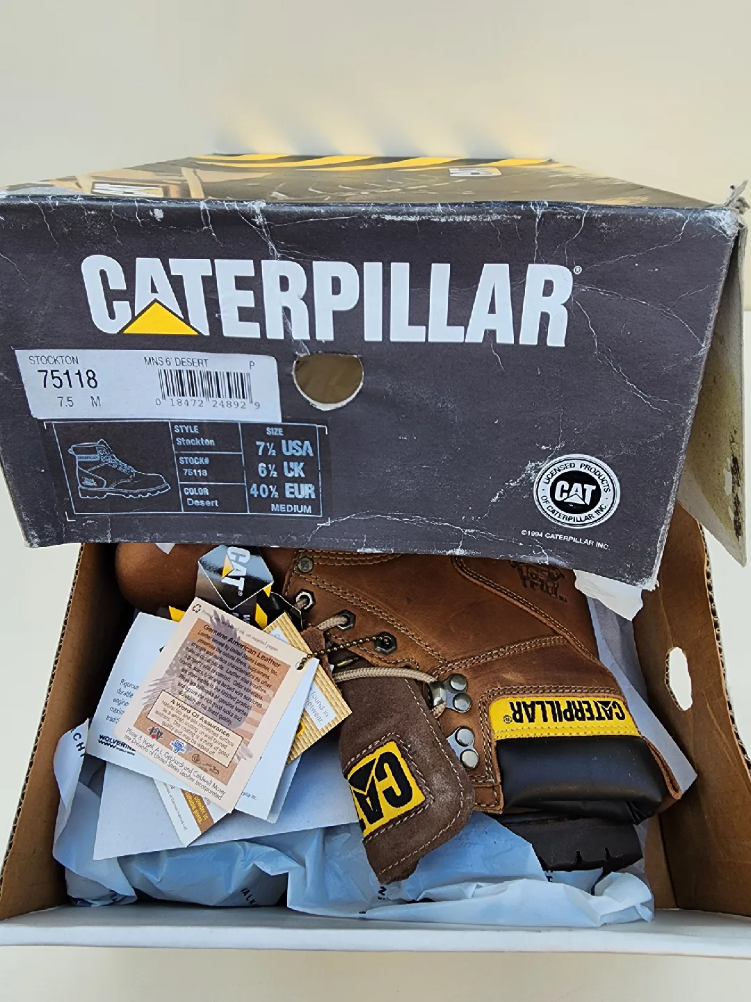 Caterpillar Boots NEW image indicator(6)