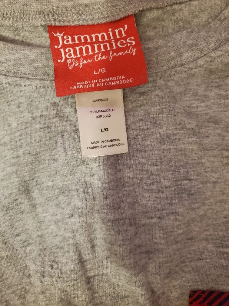 Jammin' Jammies Long Sleeve Shirt - L/G image indicator(2)