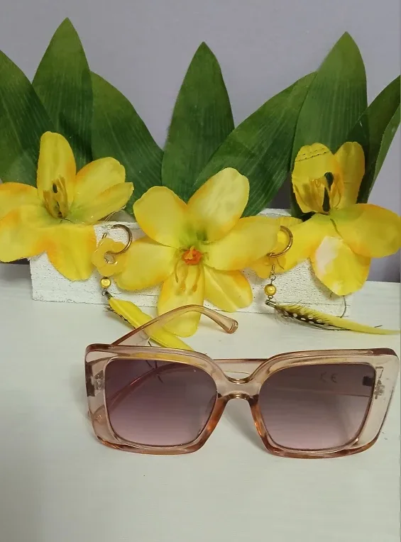 Pink Framed Sunglasses