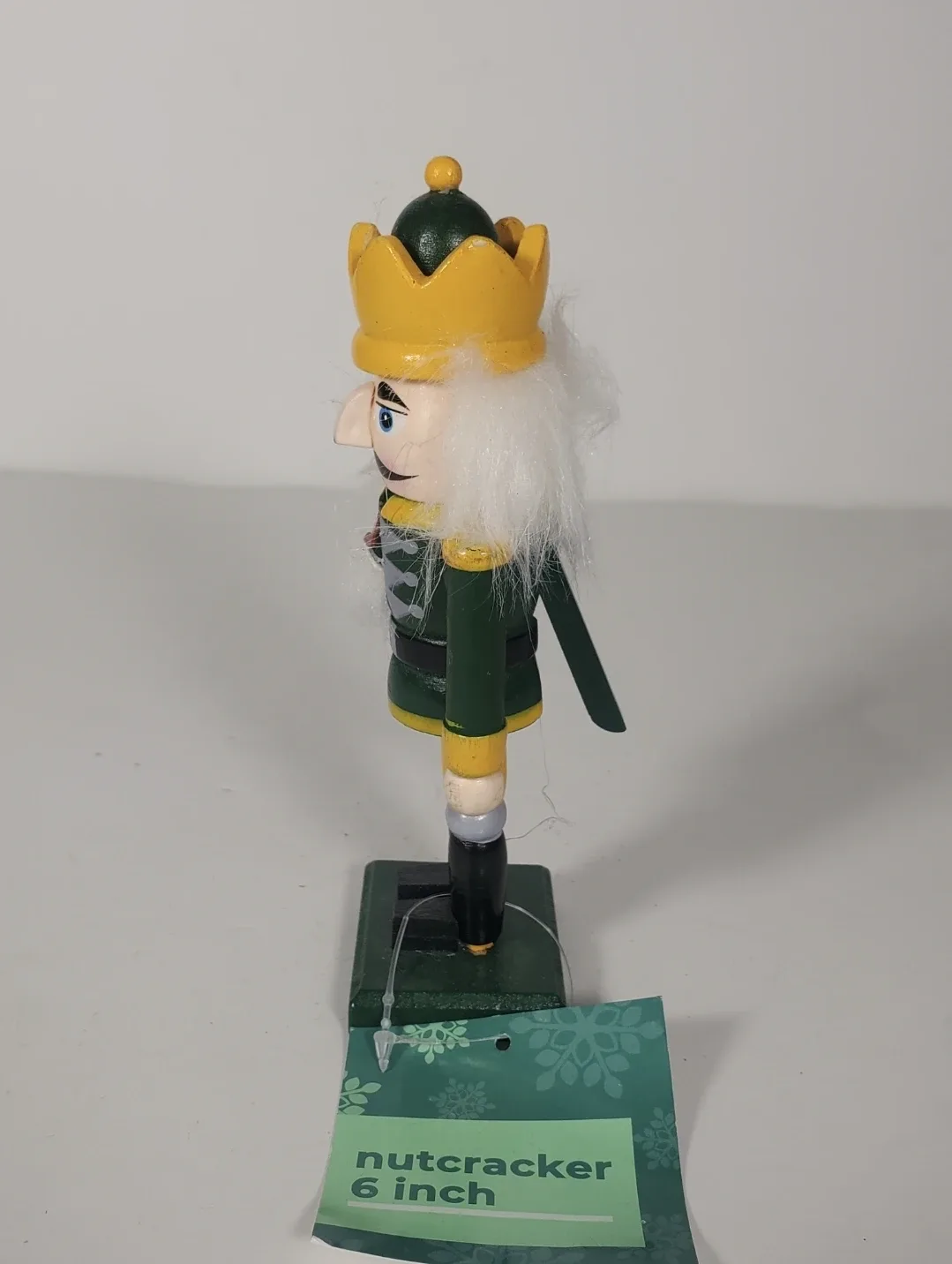 Christmas Green Nutcracker Holiday Home Décor 6 Inches image indicator(3)