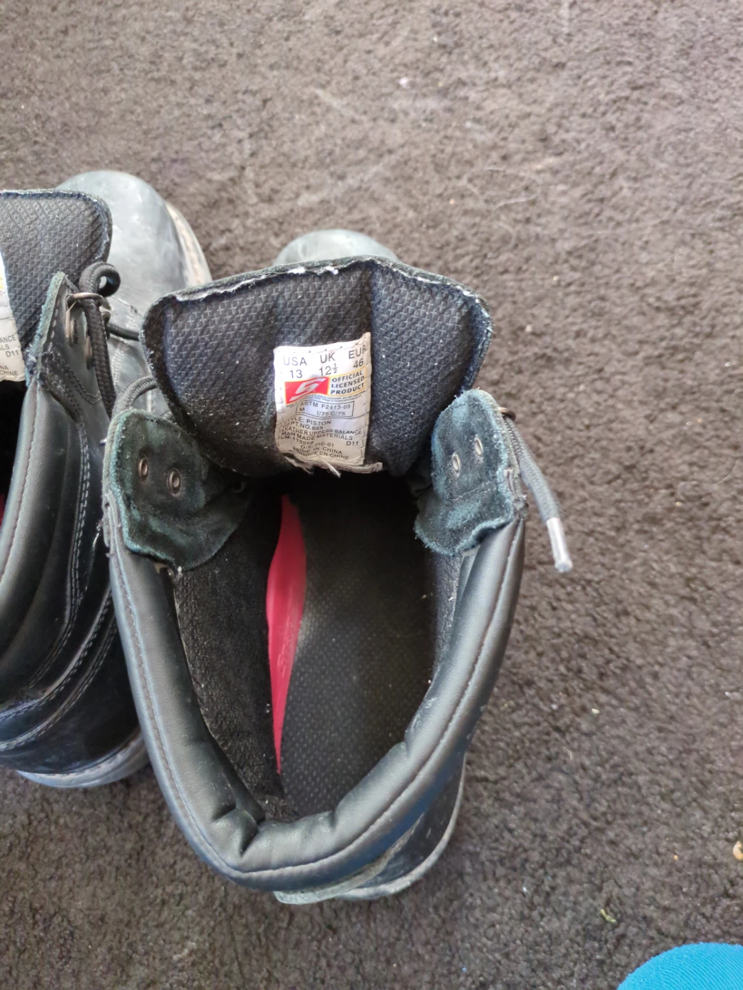 Snap-on Black Work Boots - Size 13 - photo 3