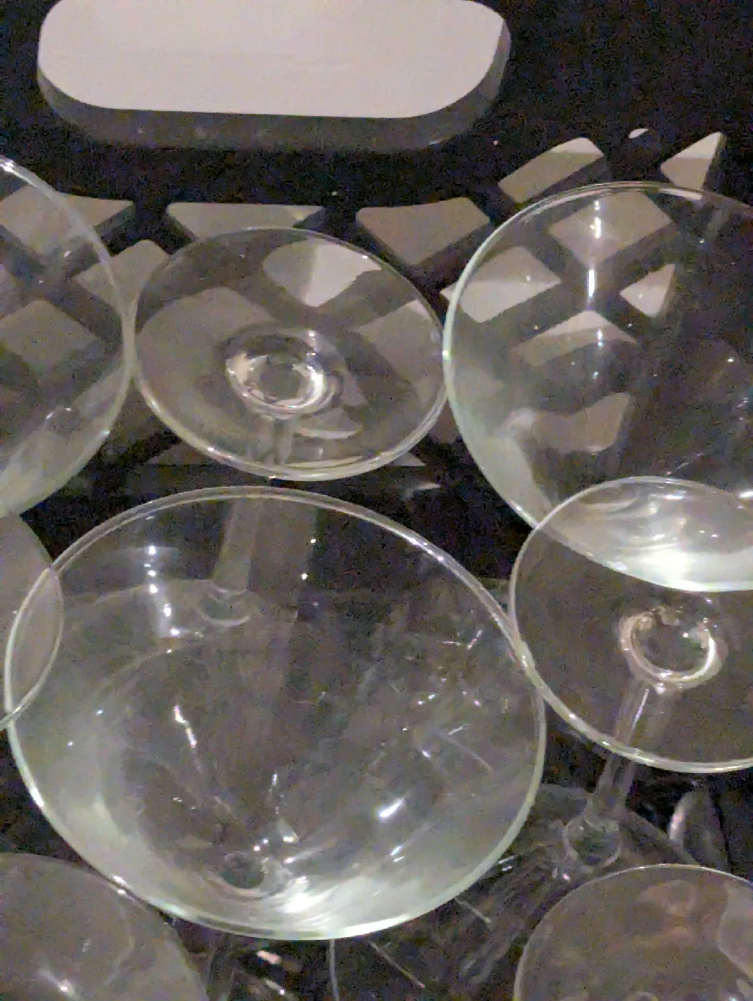 G.E.T. 6oz Clear Plastic Champagne Glasses image indicator(3)