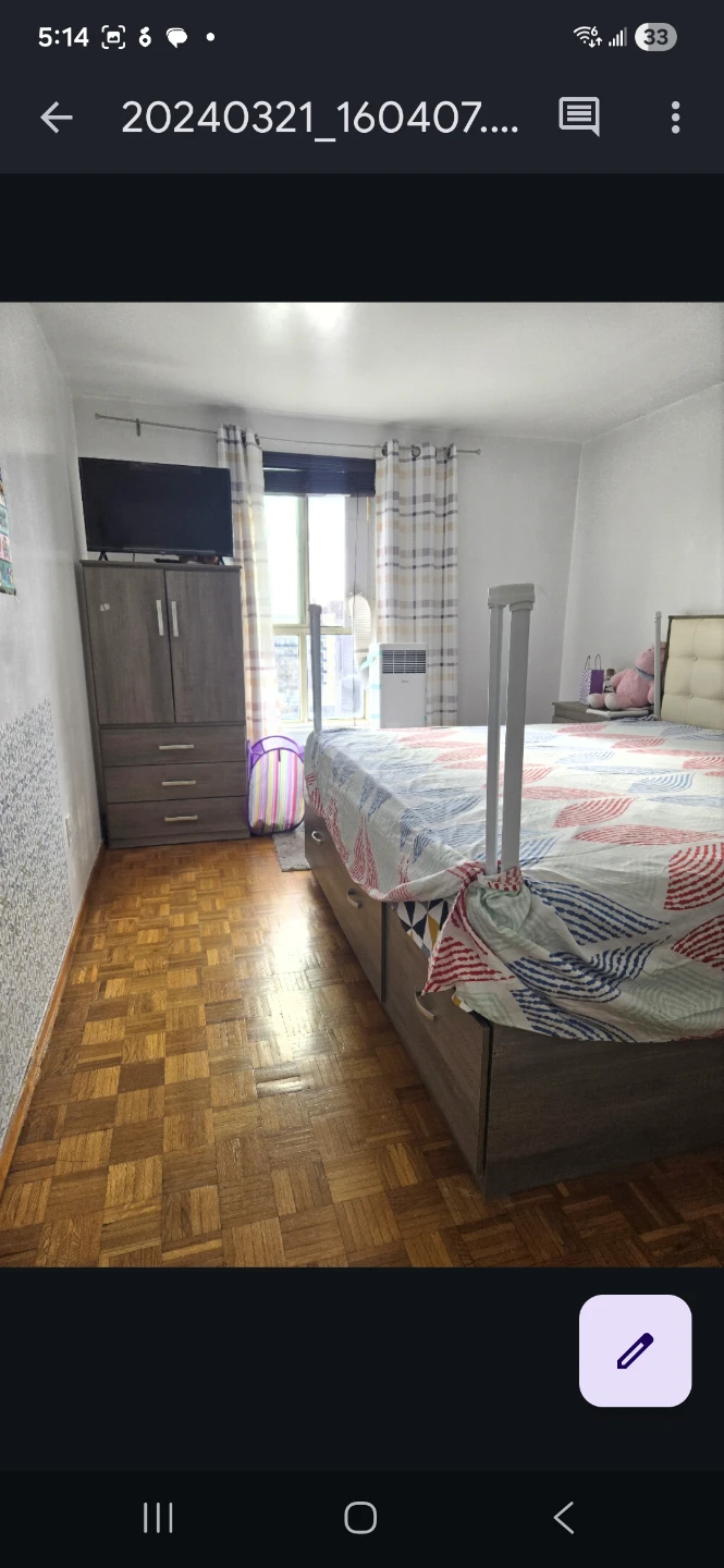 Bedroom Set - King Bed, mattress, Dresser, 2nightstand , almirah - photo 2