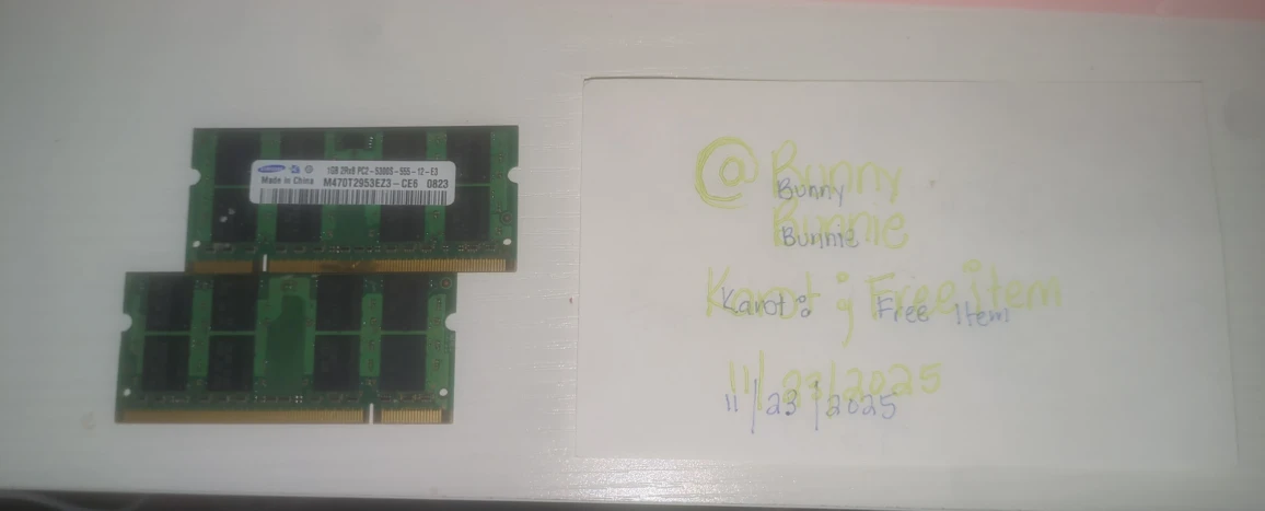 Samsung 1GB 2Rx8 PC2-5300S-555-12-E3 Memory