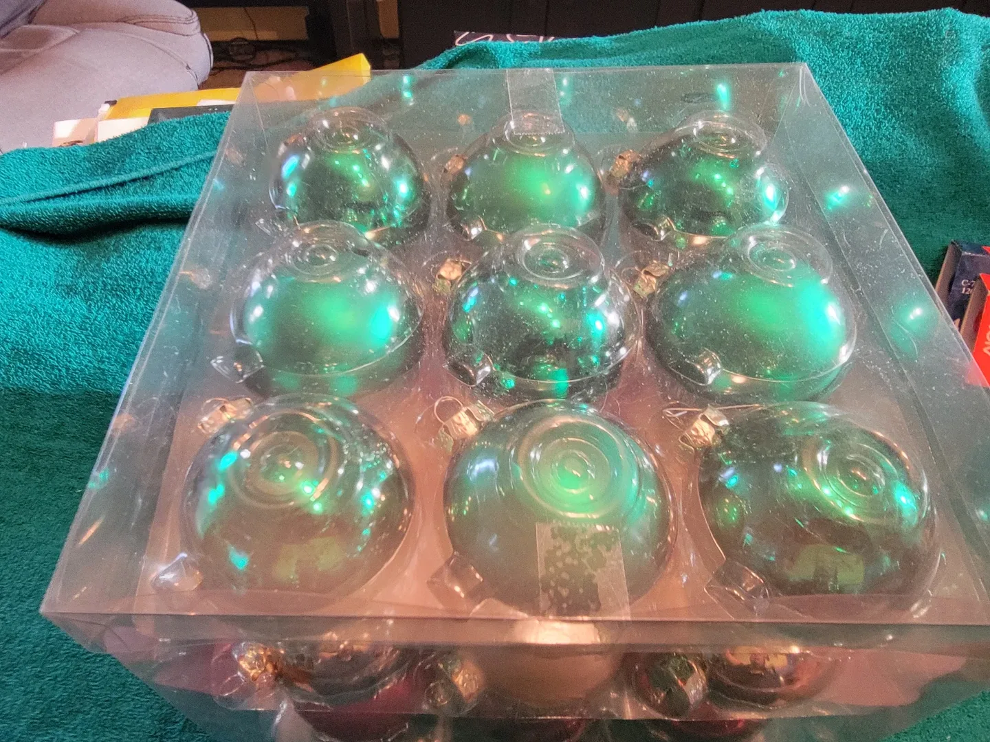 Christmas Ornaments - Red, Gold, Green image indicator(3)