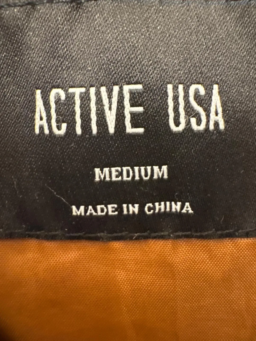 Active USA Bomber Jacket, Size Medium image indicator(2)