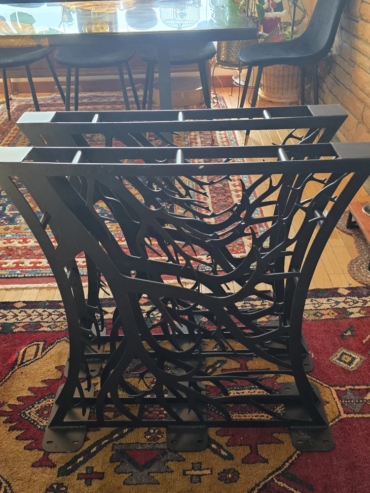 Custom Metal Table Legs - Set of 2