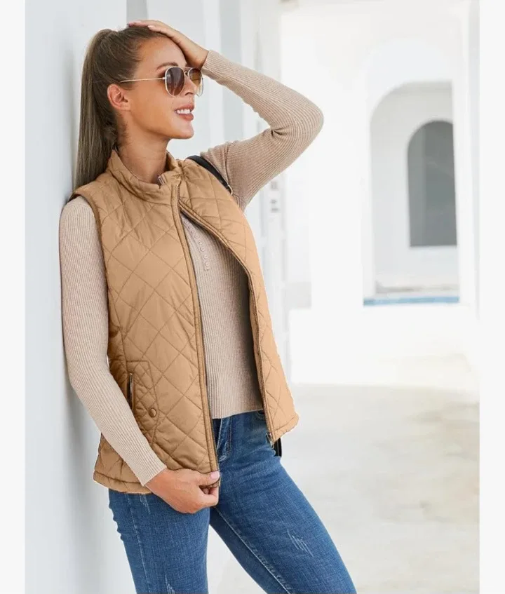 NEW! Women's Sleeveless Padded Vest - XX-Large image indicator(3)