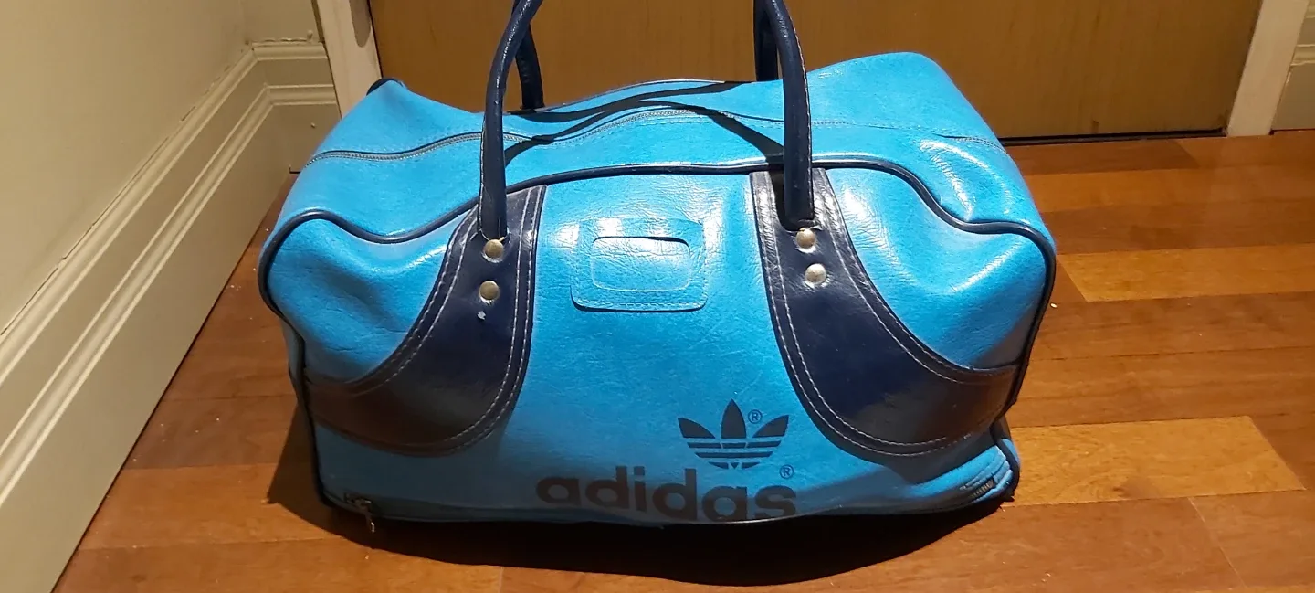 Adidas Blue & Navy Duffle Bag