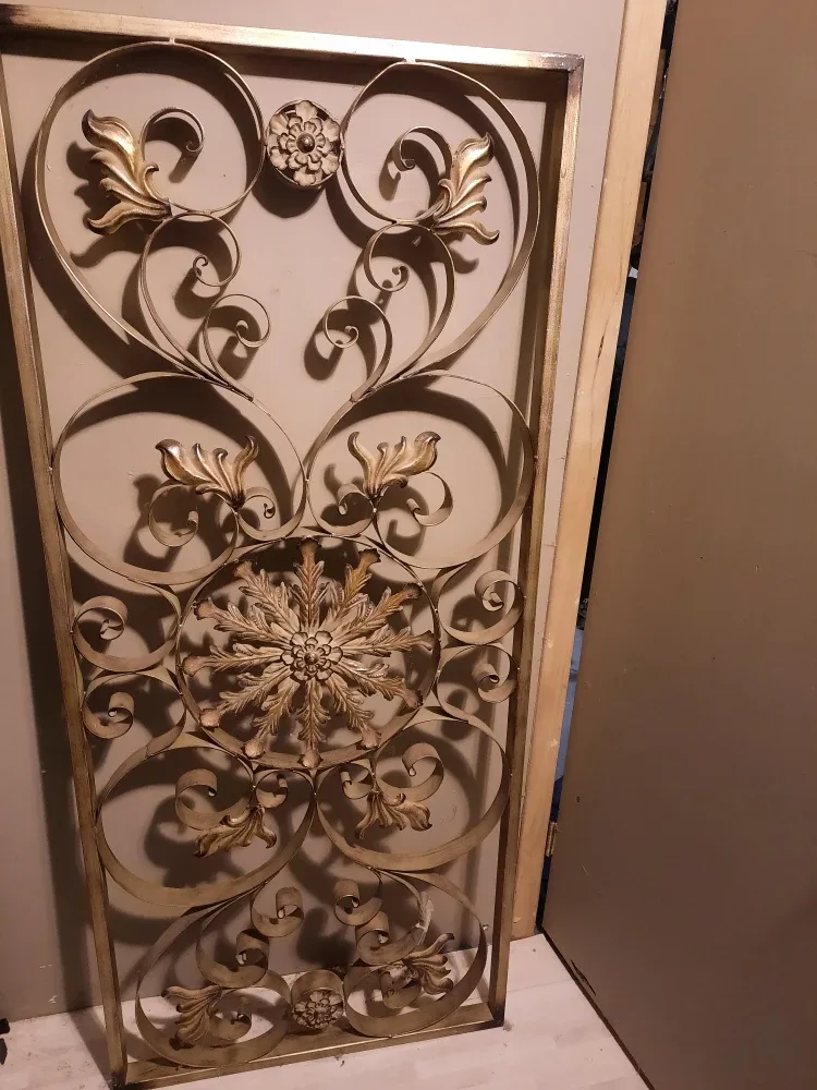 Gold Metal Decorative Wall Panel