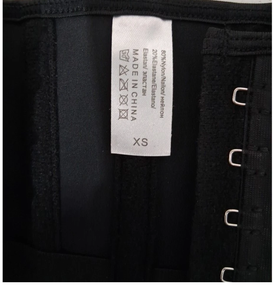 Black XS Waist Trainer Corset - photo 3