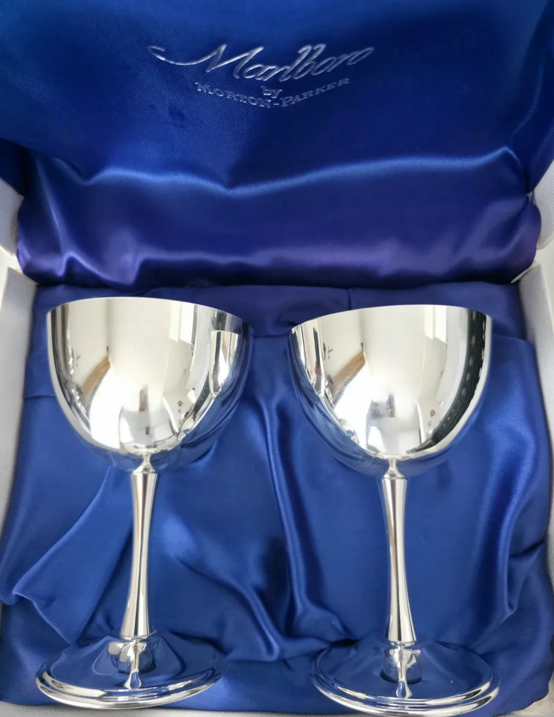 Vintage Silver Plated Wine Goblet