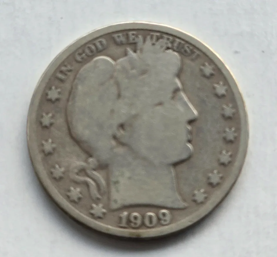 1909-S  Barber Half Silver Dollar image indicator(2)