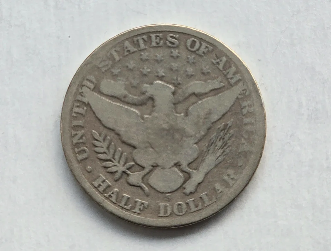 1909-S  Barber Half Silver Dollar image indicator(4)