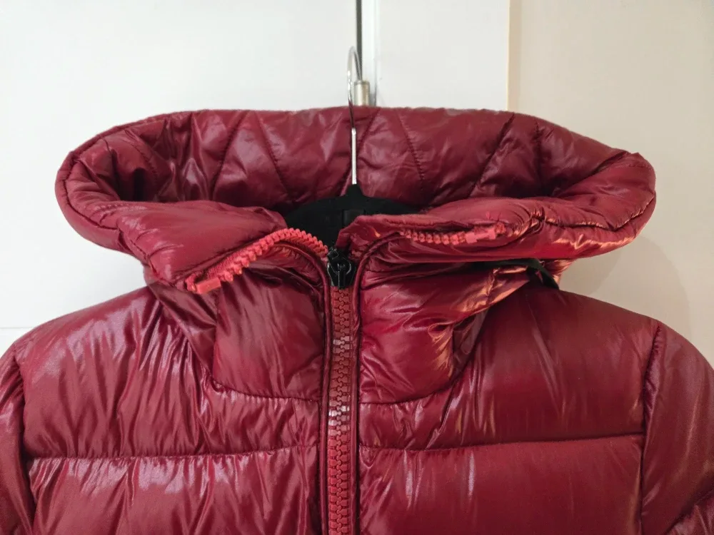 Burgundy Puffer Jacket image indicator(6)