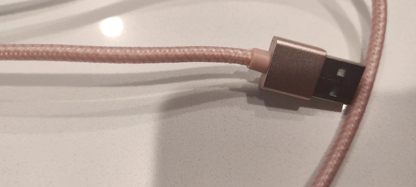 Rose Gold USB to Lightning Cable