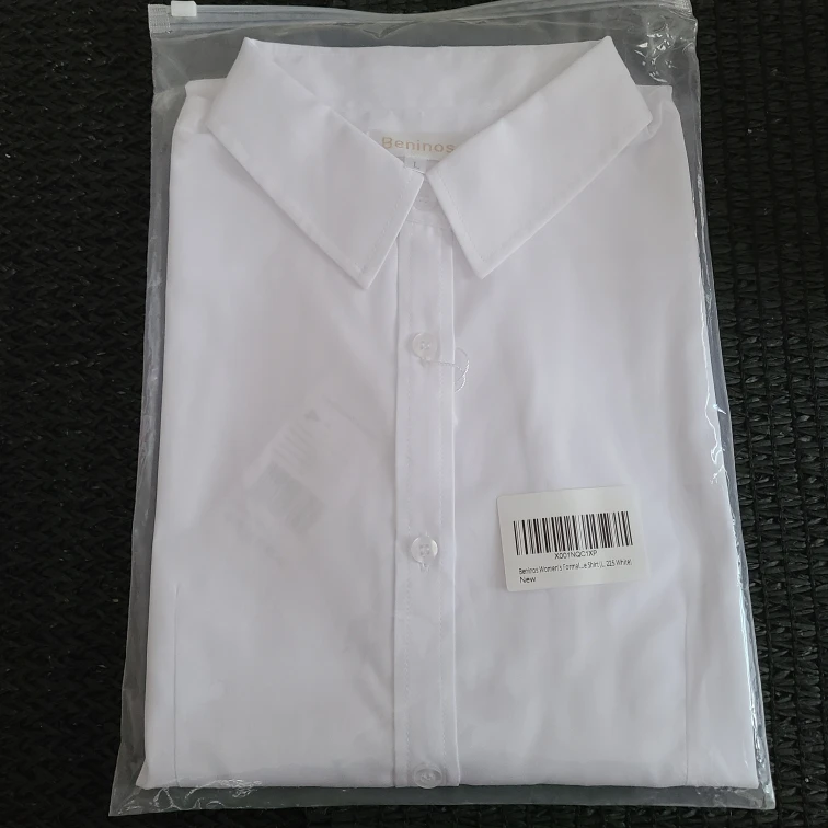 New Beninos Women's Tunic, Size L, White