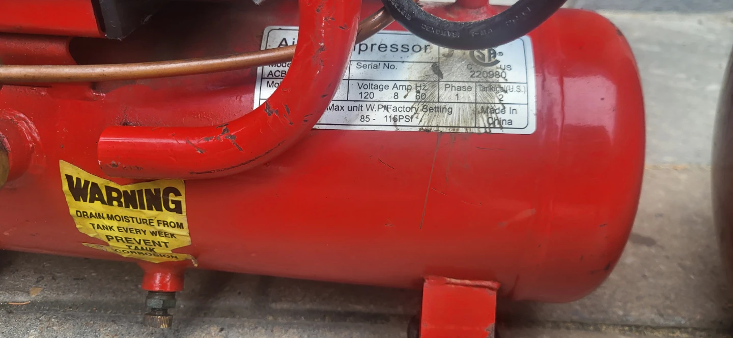 Airtech Air Compressor - 2 Gallon - photo 3