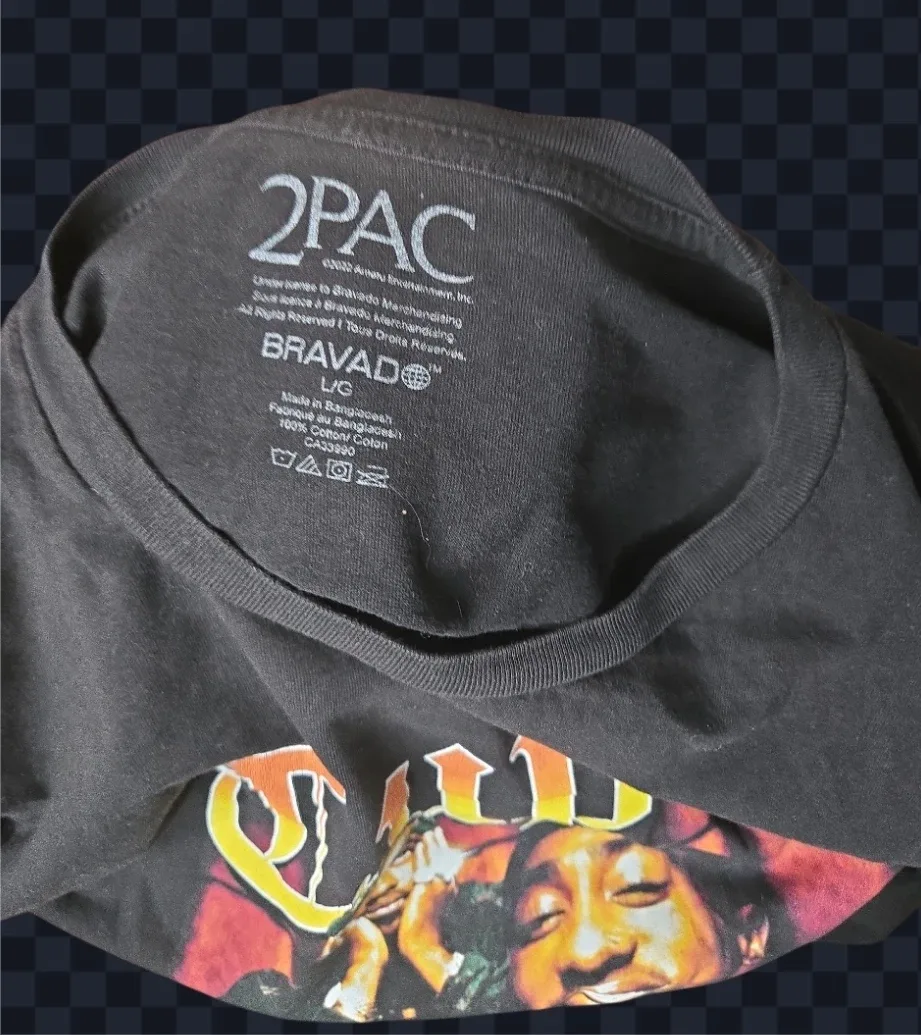 2Pac California Love T-Shirt - Size L/G image indicator(2)