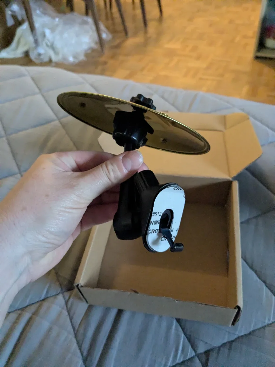 Brand new car cymbal for air drumming.🥕 image indicator(2)