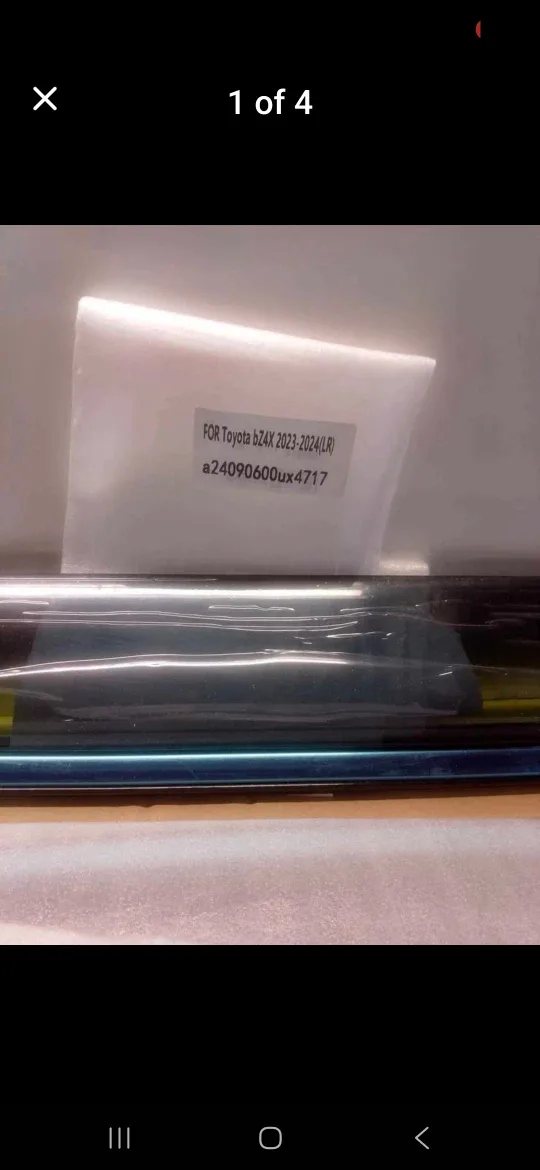 Toyota bZ4X 2023-2024 Window Reflectors image indicator(2)