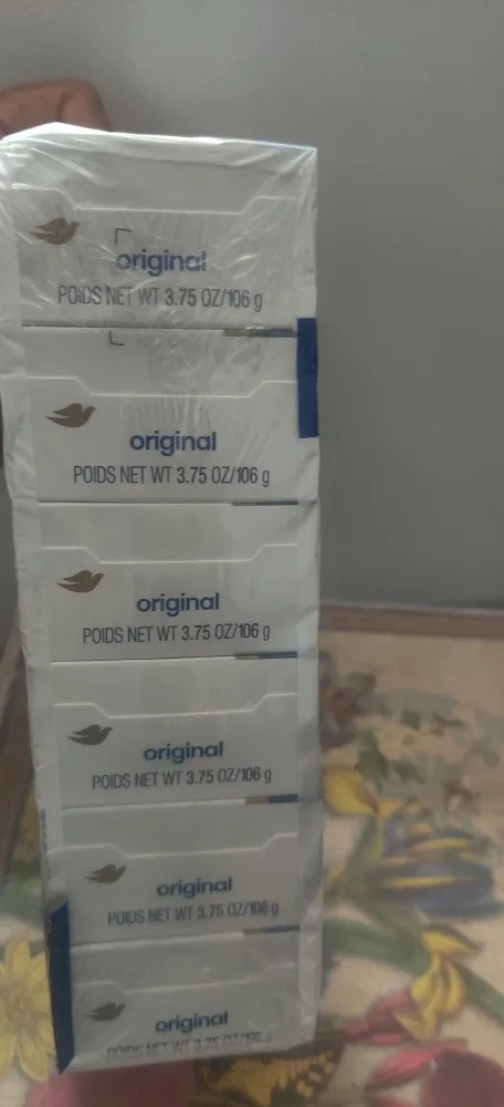 Dove Original Moisturizing Cream Beauty Bar Soap - 12 Bars image indicator(4)