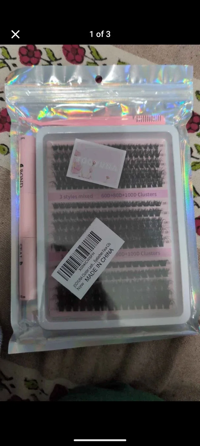 New Jooyuna Cluster Lashes Kit