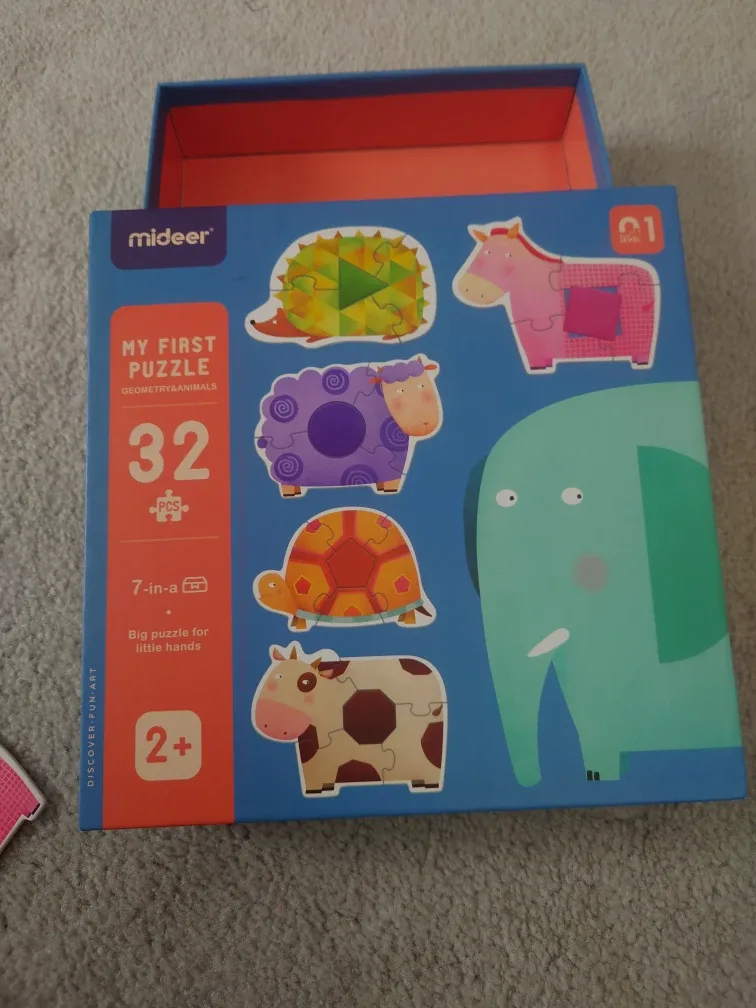 Mideer My First Puzzle - Geometry Animals