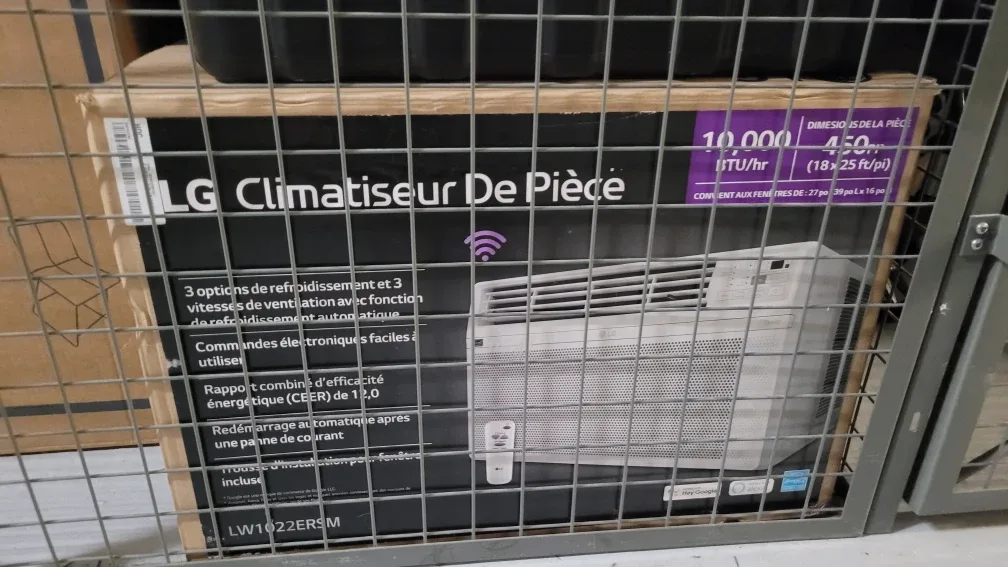 LG LW1022ERSM 10,000 BTU Air Conditioner