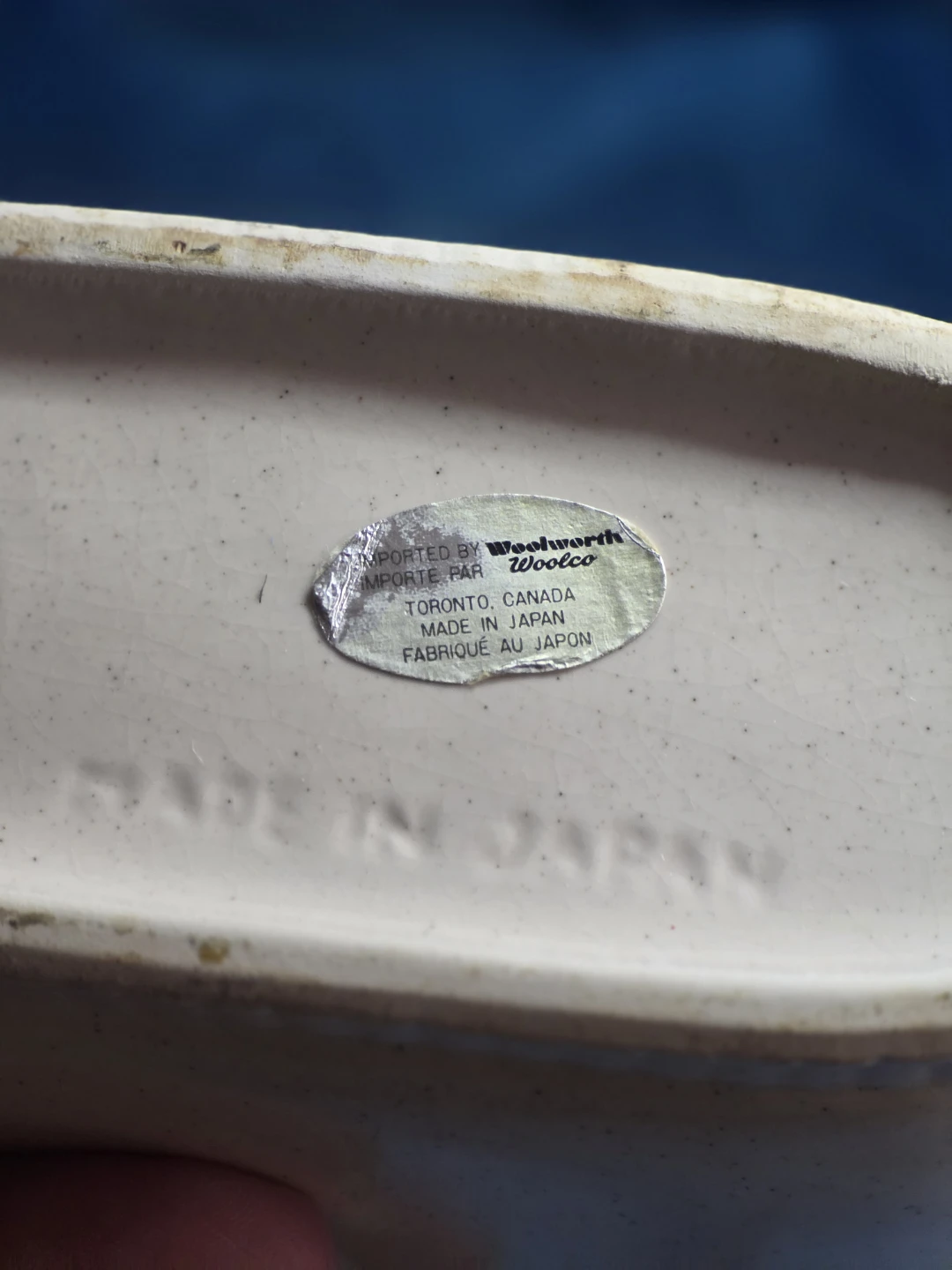Woolworth Woolco Japan Ceramic Container - photo 3