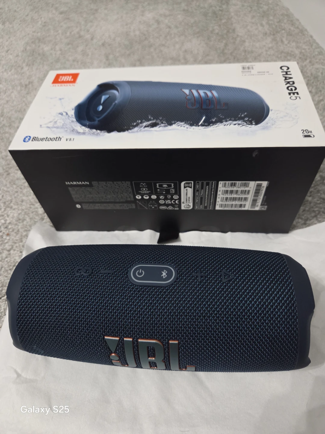 JBL Charge 5 Bluetooth Speaker - Like New!