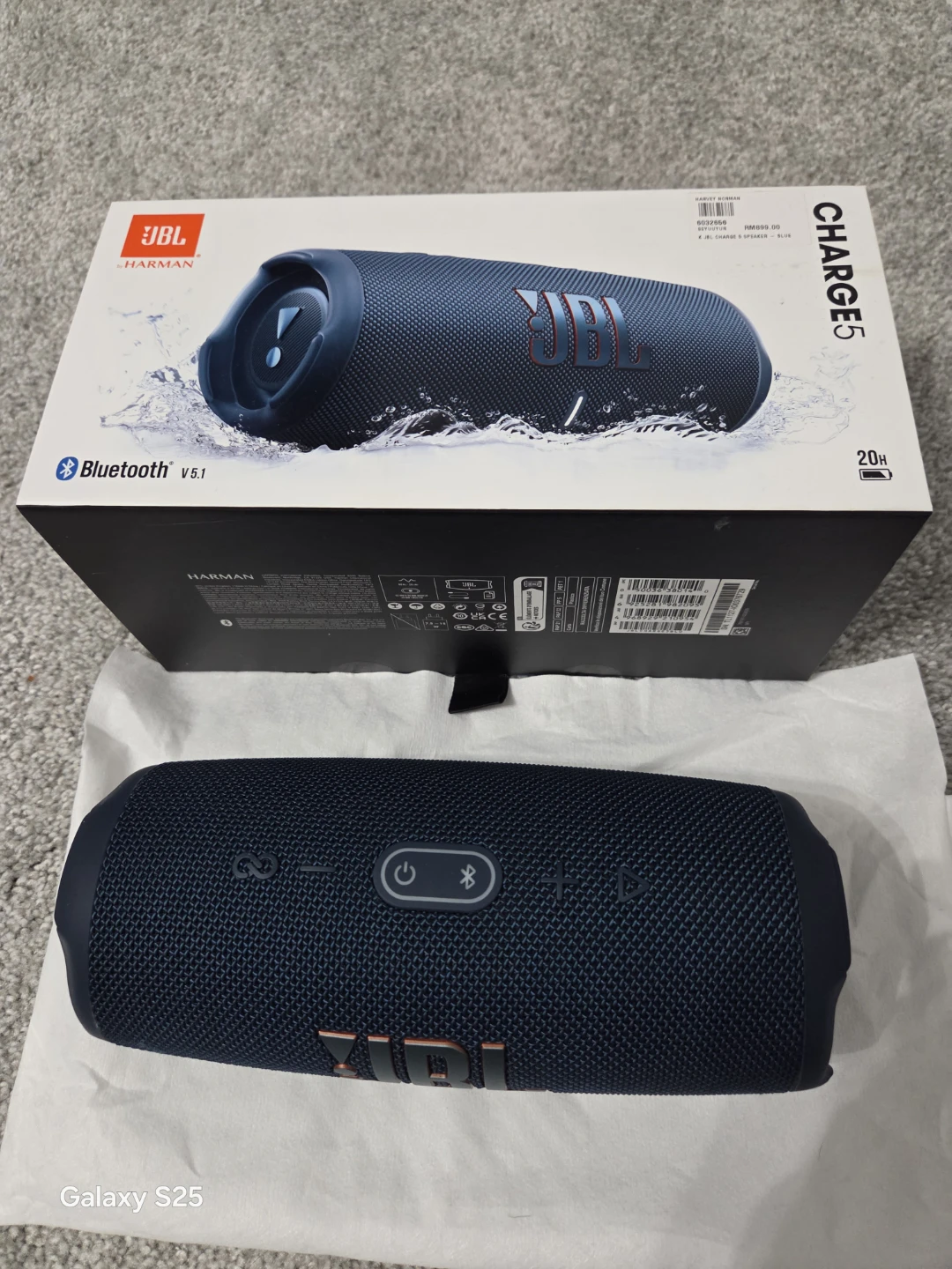 JBL Charge 5 Bluetooth Speaker - Like New! - photo 2