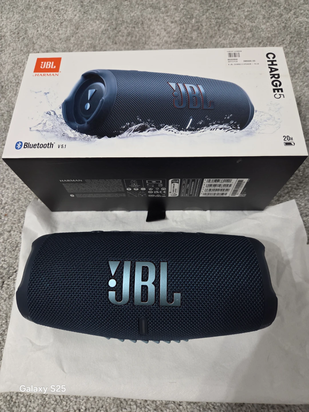 JBL Charge 5 Bluetooth Speaker - Like New! - photo 3