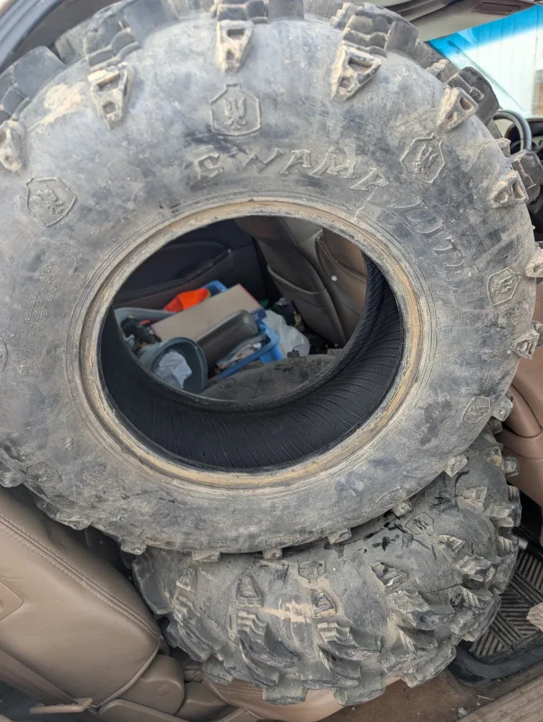 2 Swamp lite ATV UTV tires like new condition