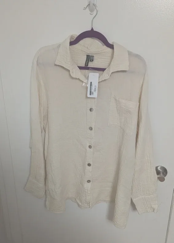 Brand New Shannon Passero Button-Up Shirt - Women:a X-Large