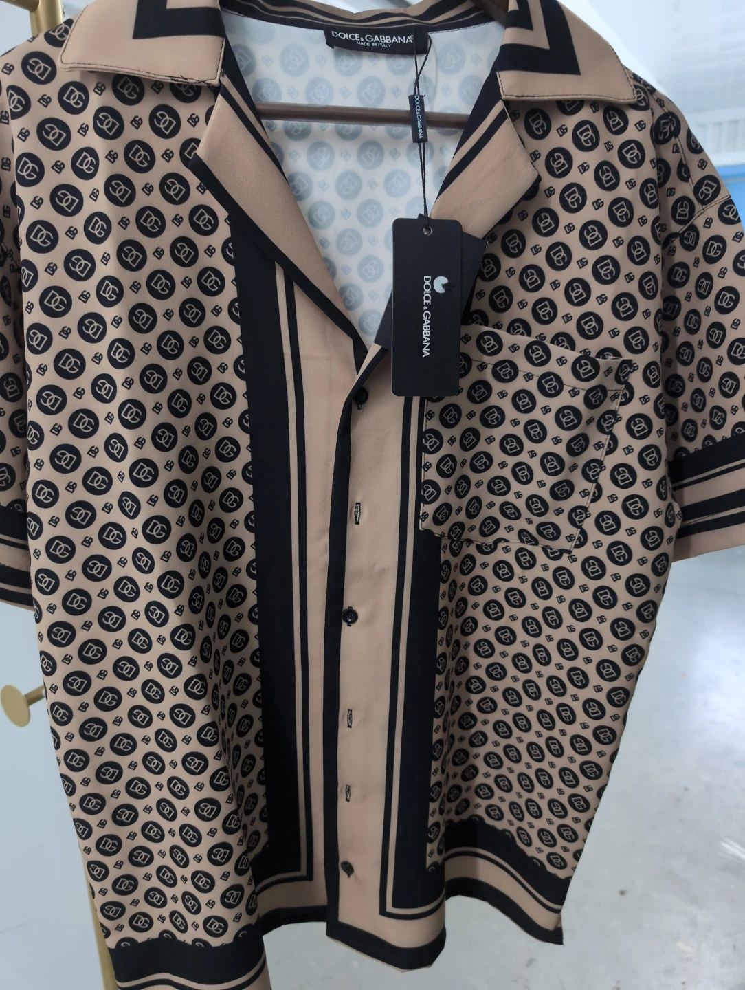 Dolce & Gabbana Patterned Short Sleeve Shirt - photo 2