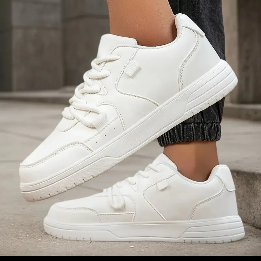 Unisex White Sneakers image indicator(3)