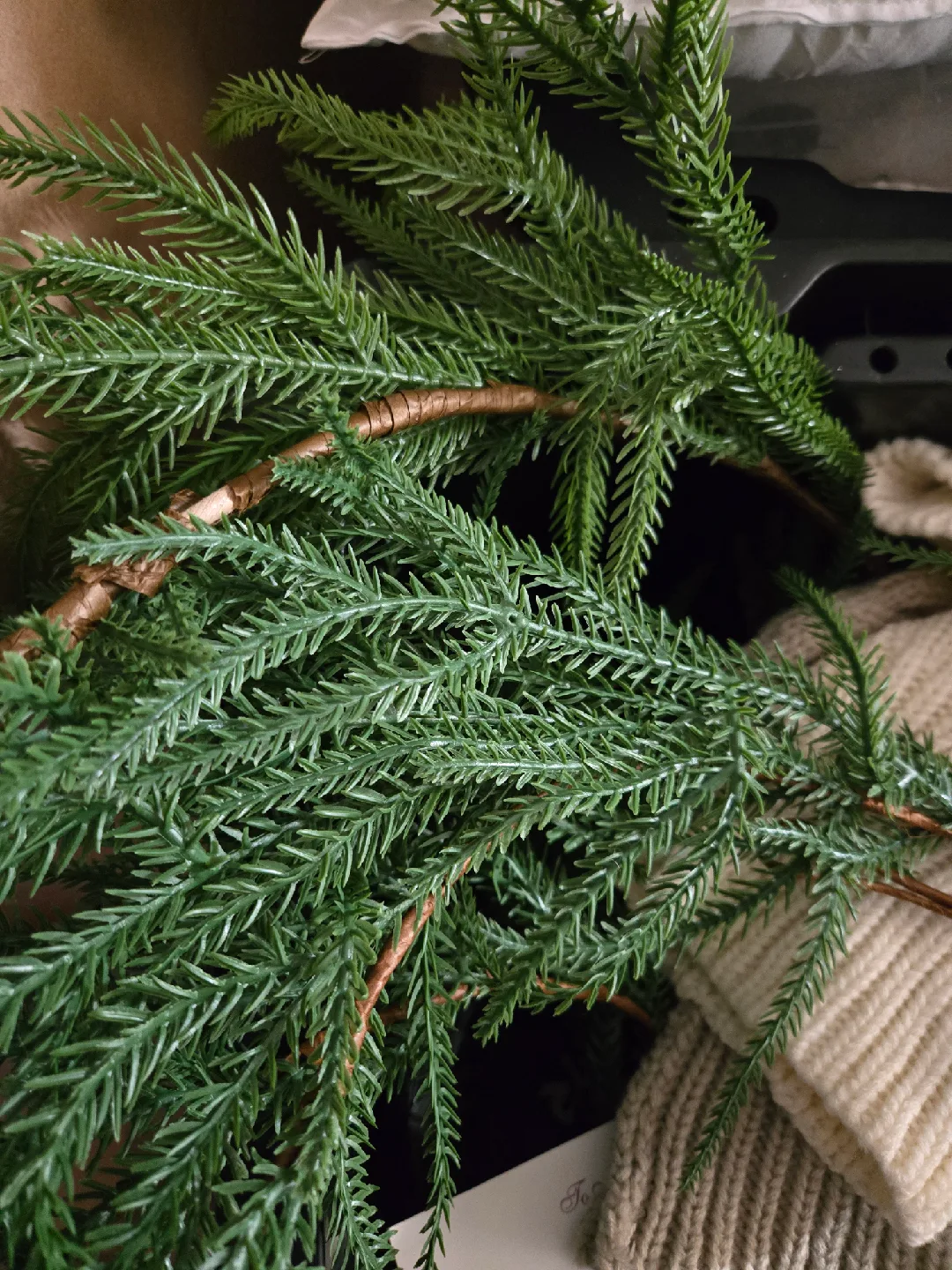 2 piece Norfolk Pine Garland - 9ft  each image indicator(7)