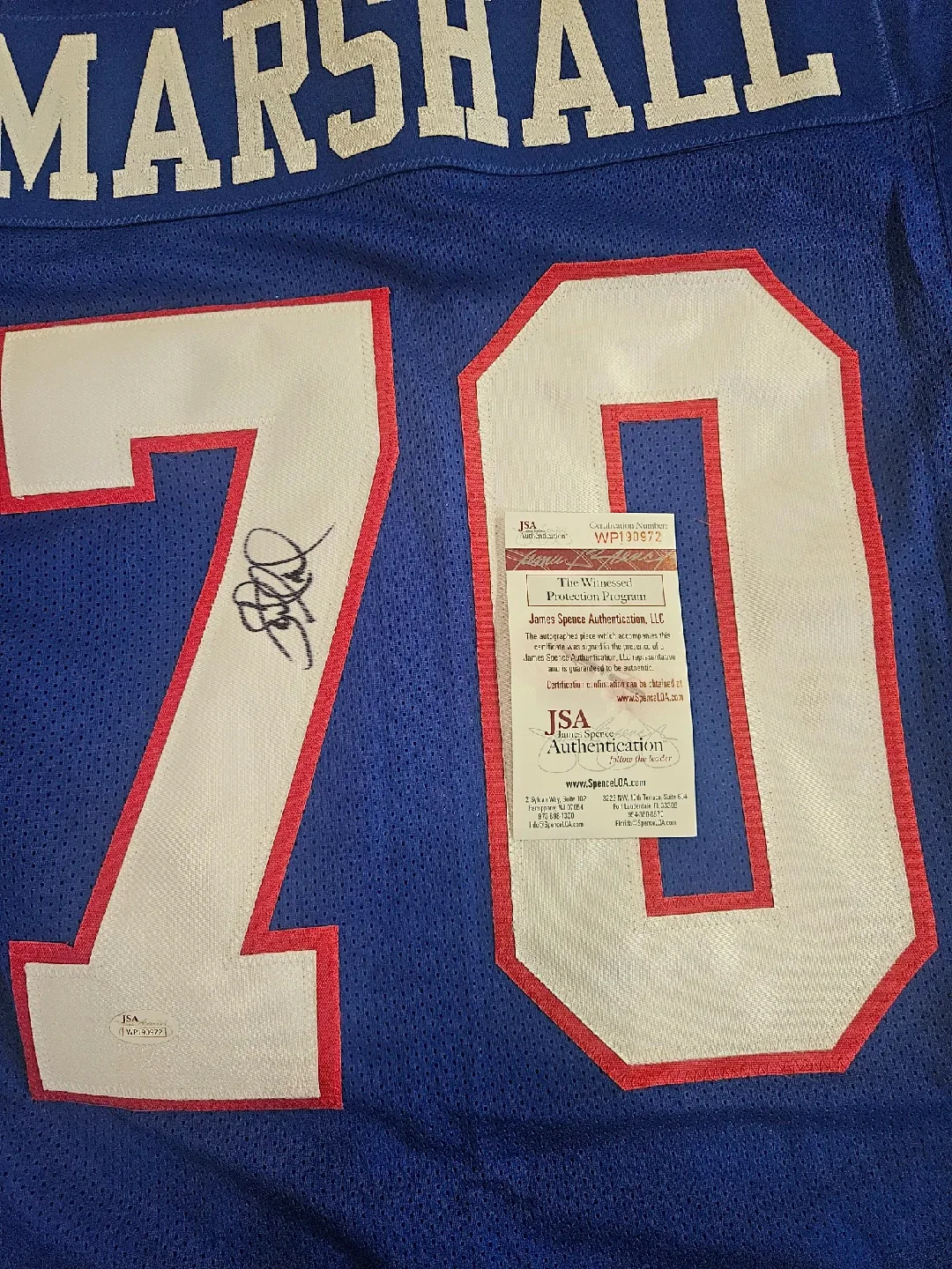 Leonard Marshall Jersey