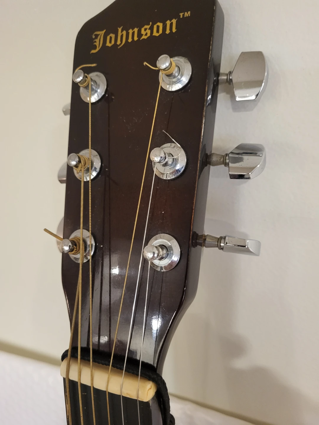 Johnson Guitar JG-610-N  + Hard carry case & fret clips - photo 3