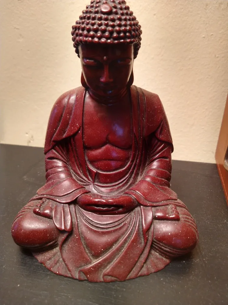 Buddha Statue - Red