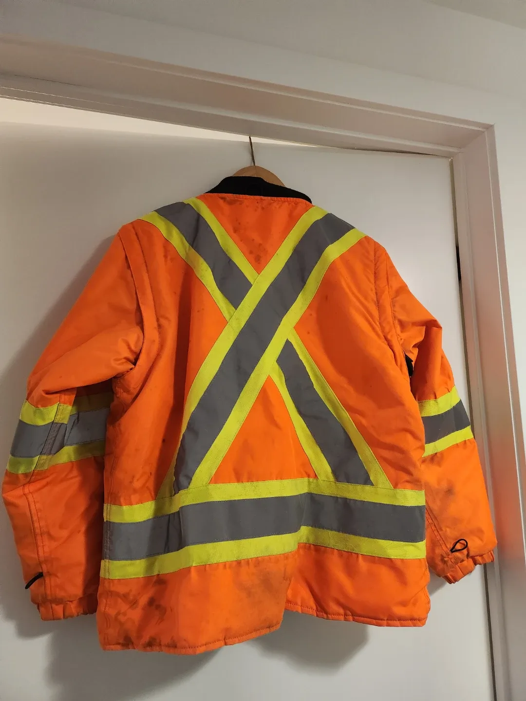 Winter Safety Jacket - Orange image indicator(2)