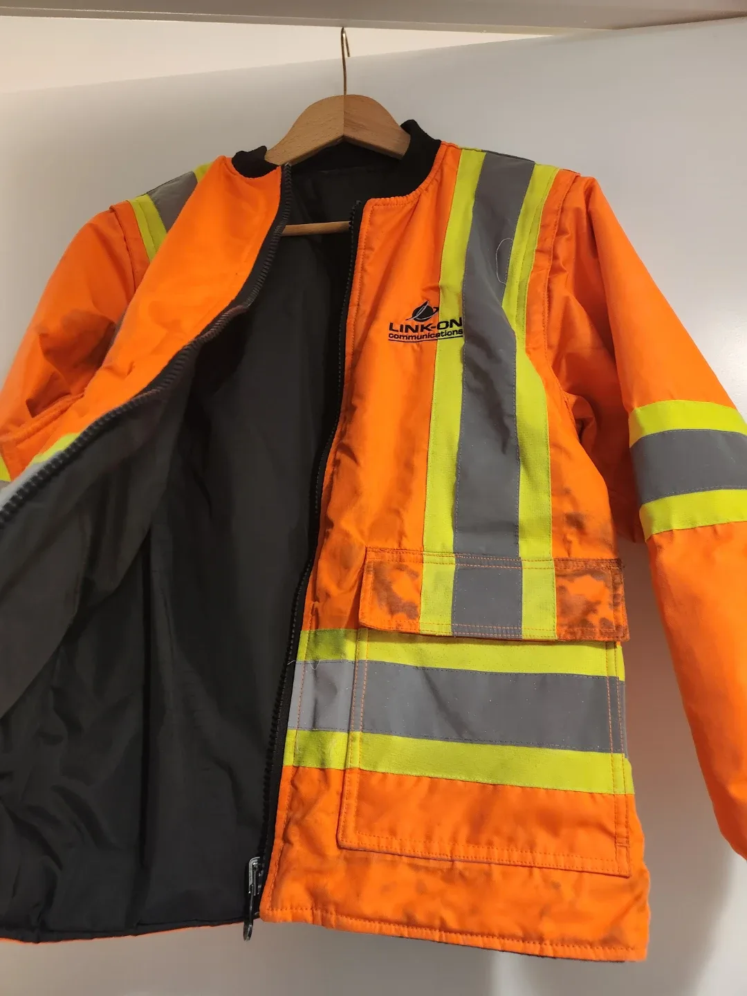 Winter Safety Jacket - Orange image indicator(4)