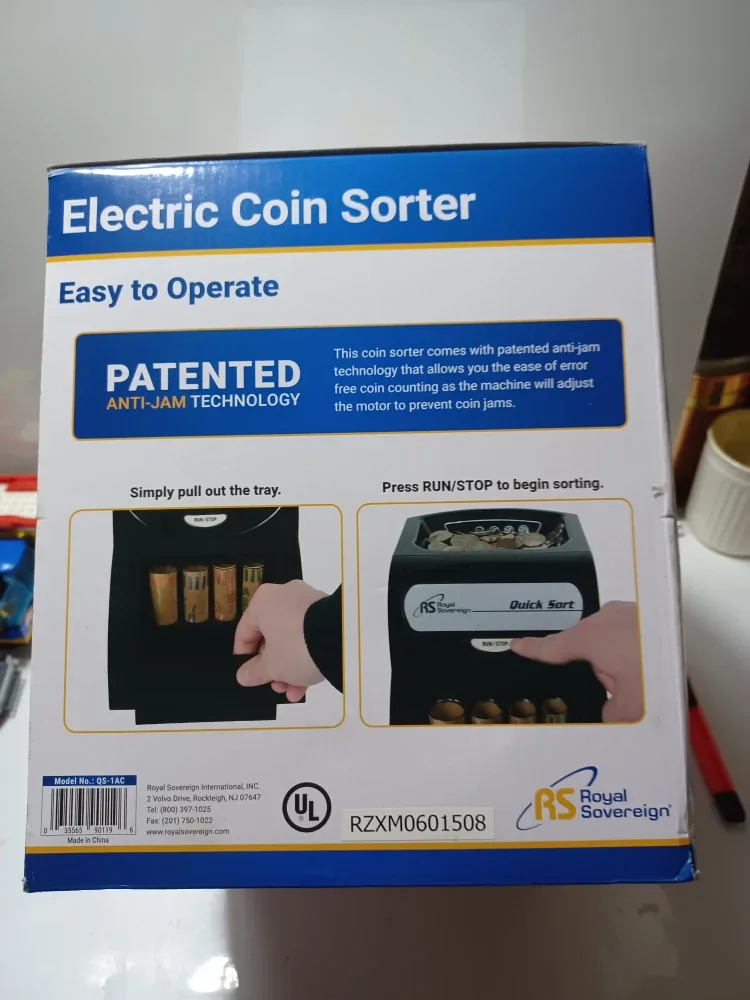 Royal Sovereign Electric Coin Sorter - Used twice image indicator(2)