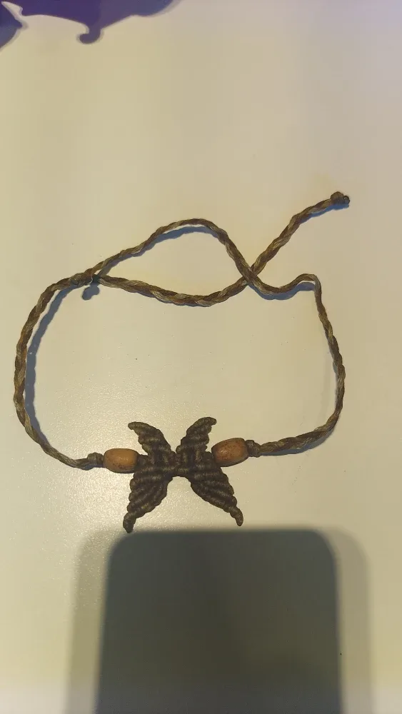 Butterfly Macrame Bracelet
