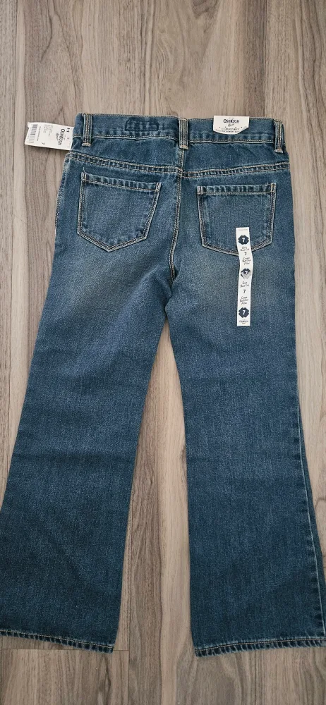 OshKosh B'gosh Boot Cut Jeans - Size 7 - New image indicator(3)